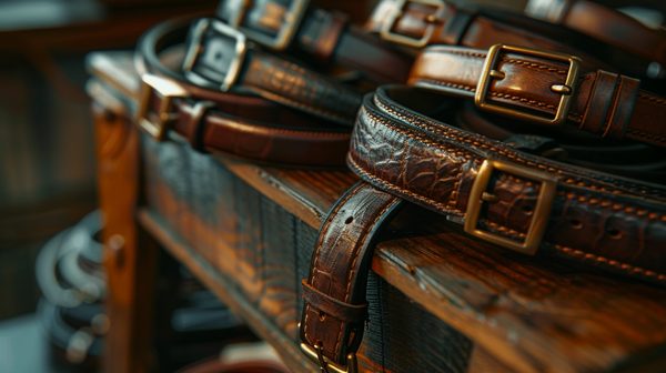 Guide ultime des ceintures en cuir pour homme