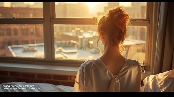 Pyjama coton pour femme : confort et style