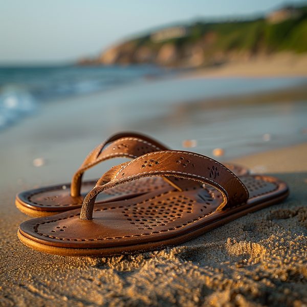 Sandale en cuir homme : élégance et confort